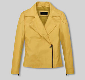 Chaqueta de Cuero para Mujer, Nueva Moda, Resistente al Viento, Chaqueta de Cuero para Hombre y Mujer, Estilos Personalizados, Chaqueta de Cuero Charlotte Burnt Multiple 2006 - Product Image 5