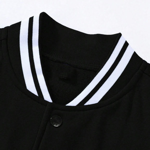 Veste de baseball Varsity personnalisée OEM avec broderie en chenille, corps en laine et manches en cuir pour hommes - Product Image 5