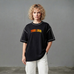 Camiseta de Algodón 100% de Alta Calidad para Mujer, Talla Grande (220g), de Lujo, con Logotipo Personalizable, Ecológica, Transpirable y de Manga Larga - Product Image 6