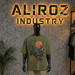 Professional Manufacture In Stock Breathable Men's T-Shirts Low MOQ Summer Short Sleeves New - Product Image 5