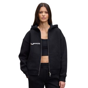 Women's Relaxed <b>Zip</b> Hoodie Casual Full <b>Zip</b> Long Sleeve Hooded Sweatshirt Soft Comfortable Streetwear <b>Top</b> for Everyday Wear - Product Image 1