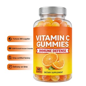 Gomitas de Vitamina C de Calidad al por Mayor, Suplemento Masticable para el Bienestar, Gomitas de Vitamina C Premium, Fabricante OEM, Venta Directa de Fábrica - Product Image 1