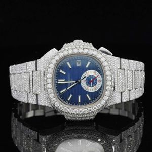Fournisseur professionnel de montres en diamants cultivés en laboratoire pour hommes et cadeaux, prix d'usine en provenance d'Inde - Product Image 3