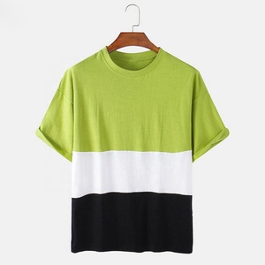 เสื้อยืดคอกลมแขนสั้นทรงหลวมสำหรับผู้ชาย ผ้าฝ้าย 100% ป้องกันขนร่วง รับผลิตตามแบบ OEM ODM สำหรับงานโปรโมชั่นและเลือกตั้ง - Product Image 1