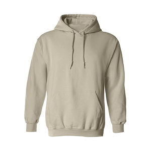 Sweat à capuche court en coton personnalisé pour homme avec poche avant, coupe oversize, en molleton, vêtement de sport avec motif imprimé, collection hiver - Product Image 1