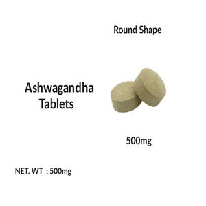 Manufacturer's Herbal Supplement Tablets Wild Ashwagandha Plant <b>Extract</b> for Stress Relief Energy Boost Immunity - Product Image 6