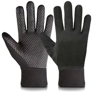 Racing <b>Gloves</b>-Durable & Thermal Full Finger Windproof Polyurethane Coated Hand <b>Grips</b> for Technicians Outdoor Workshop Settings - Product Image 1