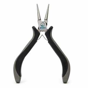 Alicates Profesionales de Punta Redonda para Joyería, Alicates de Acero Inoxidable para Hacer Lazos de Alambre, Herramienta de Precisión para Abalorios con Mango Ergonómico - Product Image 1