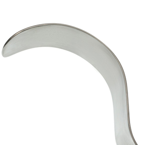 เครื่องถ่างเนื้อเยื่อ Deaver Retractor No. 3 ขนาด 12 นิ้ว ไม่มีด้ามจับ ขนาด 1.5 นิ้ว ทำจากเหล็กกล้าไร้สนิมสำหรับผ่าตัด ใช้ถ่างเนื้อเยื่อชั้นลึก แบบมือถือ อุปกรณ์ทางการแพทย์ - Product Image 4