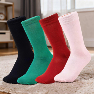Wholesale Crew Knitted Summer Youth Children Adults Custom Trampoline Park Anti Slip Grip <b>Socks</b> for Kids Birlag Sports - Product Image 2
