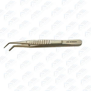 Instrumentos Quirúrgicos Dentales, Instrumentos Médicos, Instrumentos Dentales Quirúrgicos de Acero Inoxidable, Pinzas Dentales con Punta Curva - Product Image 5
