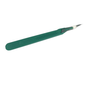 Manche de scalpel n° 4, porte-lame en acier inoxydable, certifié CE, entièrement autoclavable, instrument chirurgical de classe I, manuel - Product Image 3