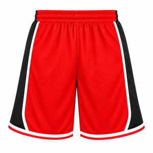 Custom Wholesale 2026 Summer <b>Long</b> Unisex Team Basketball High Street <b>Men</b> Quick Dry Colorful Cotton Mesh Breathable <b>Shorts</b> - Product Image 3