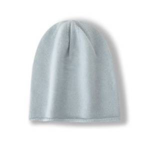 Bonnet en cachemire pur tricoté uni couleur unie 100 % cachemire, bonnet souple personnalisé pour femme 2026 - Product Image 6