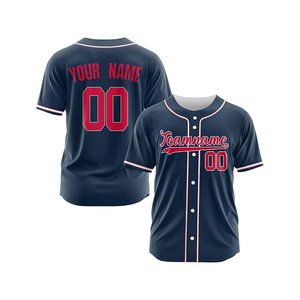 Camiseta de Béisbol Personalizada para Hombre, Estilo 2026, Uniforme de Equipo con Sublimación Completa, Transpirable y Ligero de Poliéster - Product Image 4