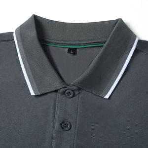 Polo personnalisé en promotion, manches courtes, 100 % polyester, séchage rapide, pour homme, idéal pour le golf - Product Image 6