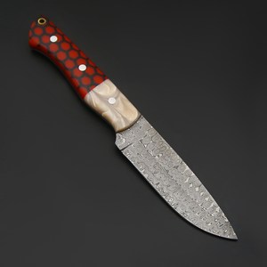 Couteaux de chasse et de camping professionnels faits à la main, couteau de chasse avec étui en cuir et manche en bois, qualité supérieure, dernier design - Product Image 4