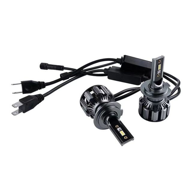 AUTO IDEAL Voice Control RGB Car LED Ambient Light 3000LM H4 LED Headlight Bulb LED Ambient Light Car Universal Headlamp
