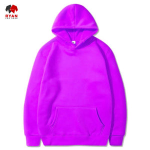 Sweat à capuche pour homme Ryan Pro Gear avec logo personnalisé sur le devant, 100% coton molletonné, coupe classique, hiver, fourniture ODM, motif uni - Product Image 5