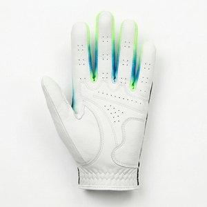 Guante de Golf de Piel Cabretta Premium para Mano Izquierda, Agarre Suave, Diseño con Ventilación en los Dedos, Patrón Personalizado, Fabricante OEM ODM - Product Image 3