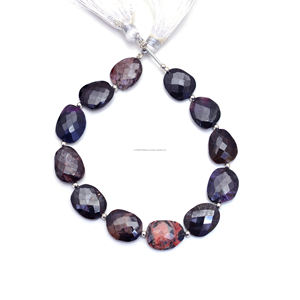 Hilo de piedras preciosas de sugilita Natural de alta demanda, forma elegante facetada, 8 pulgadas, 13X12 a 16X11mm, uso de hebra para joyería basada en cantidad - Product Image 2