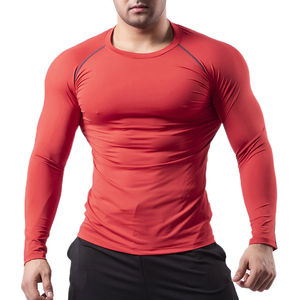 High Quality 2026 Model Custom Print Long Sleeve <b>Compression</b> Tops for Men-Multi Colors Moisture Wicking Quick Dry All Seasons - Product Image 1