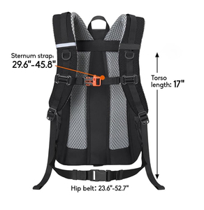 Sac à dos de randonnée personnalisé 60L, imperméable, pour le camping, la randonnée en plein air, les voyages et l'alpinisme, OEM - Product Image 5