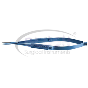 Portaagujas Recto de Titanio McPherson, Instrumento Microquirúrgico Oftálmico para Sutura, Herramienta de Precisión Ocular de Blush Surgical - Product Image 3