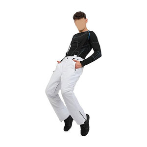 Pantalones de Esquí Impermeables para Hombre, Acolchados y Cálidos para Invierno, con Tirantes Ajustables, Resistentes al Viento y a la Nieve - Product Image 2