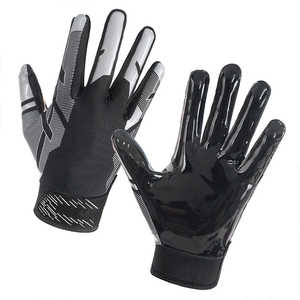 Gants de football américain en latex de haute qualité, design personnalisé, écran tactile, paume confortable, imperméables, antidérapants, durables - Product Image 2