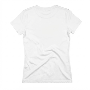 Custom Color Women's T Shirt Relaxed Fit Cotton Round Neck Casual Tee Graphic Print Custom Logo Wholesale Garment Supplier - Product Image 2