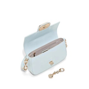 Luxury PU Leather Women's Casual Tote Handbag with Chains Print & Embroidery - Product Image 3
