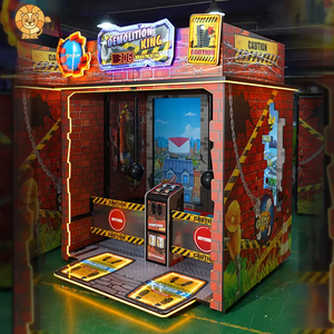 Máquina recreativa de redención para 2 jugadores Demolition King, pantalla de 65 pulgadas, operada con monedas, juego de premios con tickets, 800W - Product Image 3
