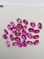 Natürlicher Rosa Saphir Ovaler Schliff 30 Karat Premium-Qualität IGI-Zertifizierte Edelsteine für Schmuckherstellung Paketkollektion