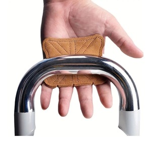 Custom Gym <b>Grip</b> Pads Non Slip <b>Weight</b> <b>Lifting</b> Hand <b>Grips</b> for Strength Training Fitness Workout - Product Image 3