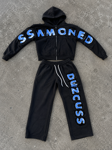 Sudadera con capucha y cremallera de felpa francesa ligera, lavado vintage, alta densidad para conjuntos deportivos premium de pierna ancha, 100% algodón - Product Image 6