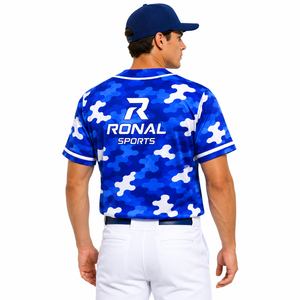 Camisetas de Béisbol Personalizadas de Alta Calidad, Diseño Único en Estilo Moderno, Transpirables y Disponibles en Diferentes Tallas - Product Image 4