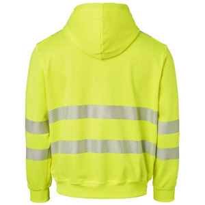 Ropa de Trabajo Reflectante OEM ODM, Sudaderas de Seguridad para Trabajo, Sudaderas de Seguridad de Alta Visibilidad con Cremallera para Hombre - Product Image 5