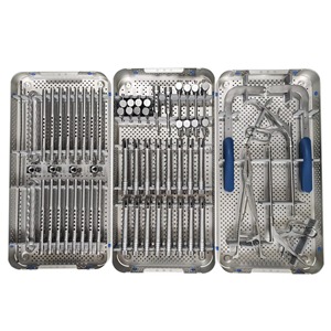 Juego de Instrumentos Quirúrgicos de Acero Inoxidable para Tornillos Canulados Ortopédicos 2026, Reutilizables, para Cirugía de Implantes, Manual - Product Image 2