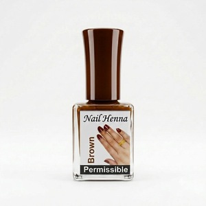 Pasta de henna natural para uñas, color marrón, orgánica, a base de hierbas, en cono líquido, para mujeres, de larga duración, tinte seguro para uñas, 120 ml - Product Image 2