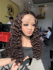 Perruques de Cheveux Humains Simples HD Lace Frontal Closure HD Luxury Perruques Cheveux Humains Vietnamiens - Product Image 2