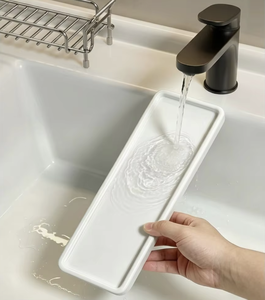 Estante de Baño de Acero Inoxidable 304, Resistente a la Humedad, para Grifo, Cepillos de Dientes, Cosméticos, con Drenaje - Product Image 4