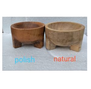 Cuencos de madera personalizados hechos a mano, cuencos de servicio pulidos de madera ecológicos para ensalada de frutas y uso en restaurantes para hoteles y catering - Product Image 3