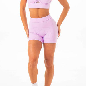 High Waist Seamless Gym Scrunch Booty Shorts For Women <b>Tummy</b> <b>Control</b> Yoga Fitness Workout Activewear With Stretch Fabric - Product Image 6