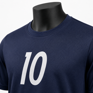 Camiseta de Fútbol Personalizada para Invierno, con Número de Jugador, Uniforme Unisex para Equipo de Fútbol, Secado Rápido, Transpirable, 100% Poliéster - Product Image 6