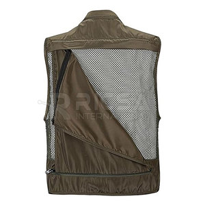 Chaleco de Caza para Invierno, Transpirable y Ligero, con Bolsillos Prácticos para Observación de la Vida Silvestre y Camping - Product Image 3