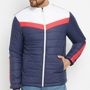 เสื้อแจ็คเก็ตพัฟเฟอร์น้ำหนักเบาแบบซิปเต็มตัวสำหรับผู้ชาย รุ่นใหม่ ทรงเข้ารูป รับผลิตแบรนด์ส่วนตัว มีจำหน่ายแล้ว - Product Image 1