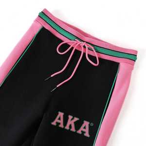 Pantalon de jogging AKA Black Air Tech Fleece pour femme, rayures roses, qualité supérieure, coupe confortable - Product Image 5