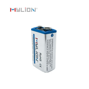 Batterie au lithium haute capacité CP9V 9V 1200mAh pour détecteur de fumée, alarme de sécurité - Product Image 4