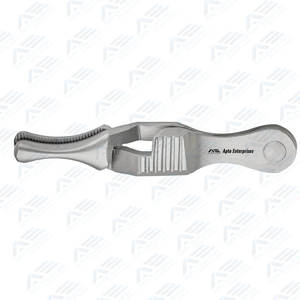 Pinza Bulldog Recta, Instrumento Quirúrgico Manual para Oclusión Vascular, Cirugía General, Acero Inoxidable, Certificación CE - Product Image 4